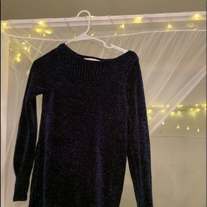 Royal blue sweater